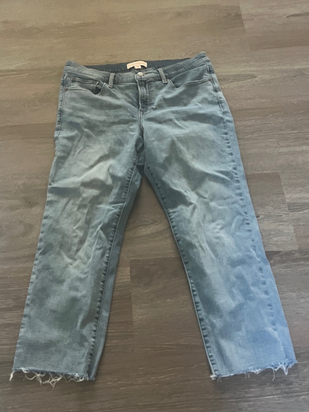 Lucky Brand blue cropped  denim jeans size 14/32 #luckybrand #denim